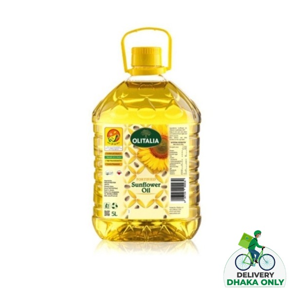 OLITALIA SUNFLOWER OIL-5 LTR "OLSFO5000A "